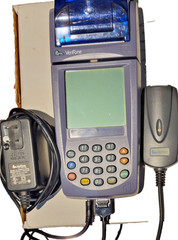 VeriFone Nurit 8020 Wireless Terminal GPRS Credit Debit Card Reader