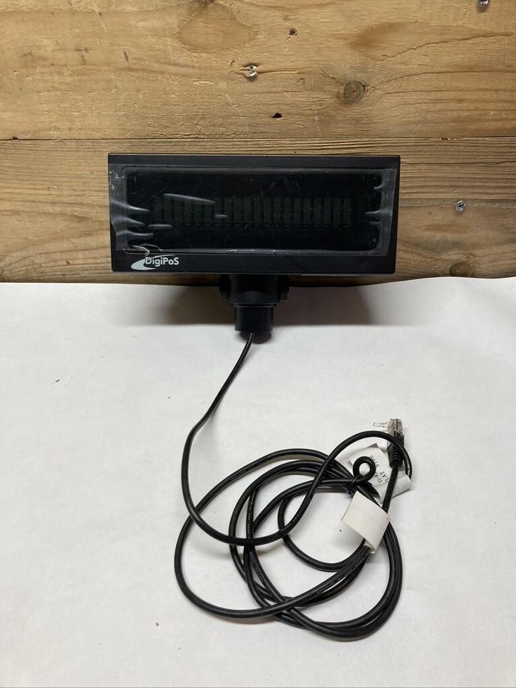 POS LED Customer Display Unit WD-202E(B) Digipos