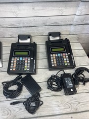 Hypercom T7Plus POS Credit Card Machine Terminal /Untested. Lot Of 2