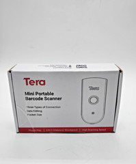 Tera 2D Barcode Scanner Wireless Bluetooth USB Pocket Reader CMOS IP66 Portable