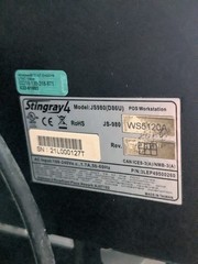 Panasonic Stingray 4 JS980 POS Touchscreen Terminal D86U