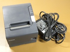 Epson TM-T88V M244A USB / Serial Thermal POS Receipt Printer w/ Power Supply