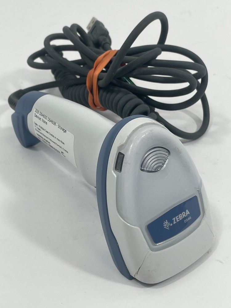 Zebra DS4608-HC4000BVZWW Handheld Barcode Scanner w/ Cable *See Description*