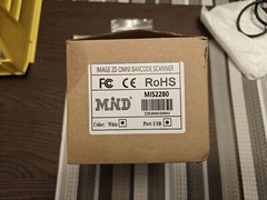 MIND 2D Omni Barcode Scanner MIS2280 WHITE/USB USED/ IN BOX