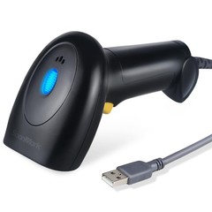 Handheld USB Barcode Scanner Wired 1D Bar Code Reader for Supermarket, Conven…