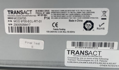 TransAct AccuDate 9700 Receipt Printer Model MOD9700 W/Power Supply