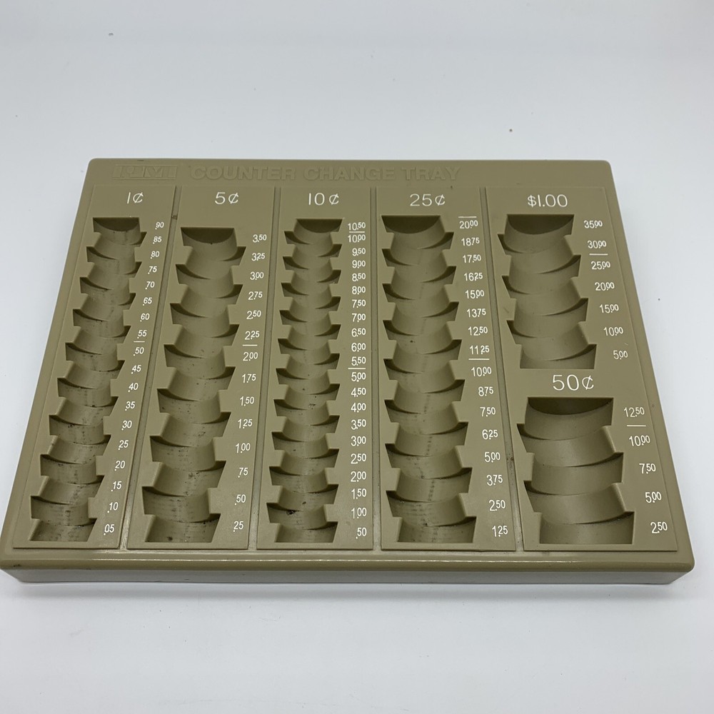 PM Company Counter Change Tray Approximately 9.75” X 7.5” Z-9