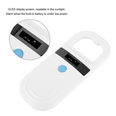 Animal Chip ID Scanner, Tosuny Microchip Reader Scanner with OLED Display Scr…