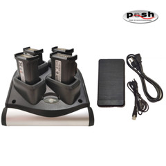 Complete Motorola SAC9000-4000 Charging Kit with Power Supply & 4 batteries