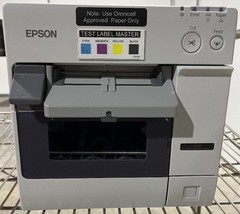 Epson TM-C3400 ColorWorks M242A Label Printer Inkjet Color Without Charger