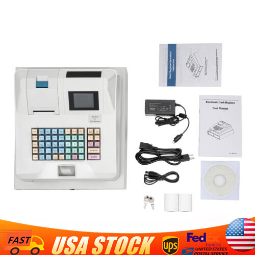 Cash Register T-71-60 LED Electronic Cash Register High Quality Small Business