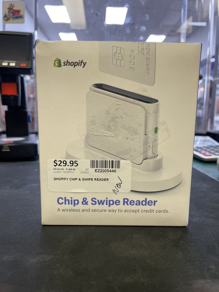 SHOPIFY CHIP & SWIPE READER (EZ2005446)
