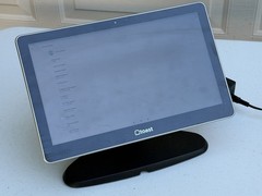 Toast Flex TT200 POS System With Flip Display And Power Supply Used Good Cond