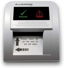 AccuBANKER D470 Quadscan 4-Way Orientation Counterfeit Bill Detector