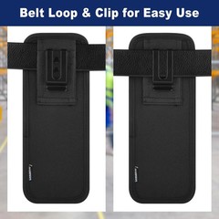 Barcode Scanner Holster, Universal Scanner Holster Pouch for Gun Grip Mobile Com
