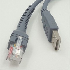 CBA-U12-C09ZAR 9FT Coiled USB Cable for Motorola Symbol DS6707 DS6878 DS9808