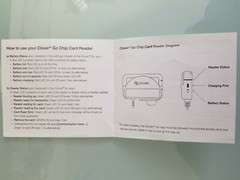 Bank of America Clover Go Chip Card Reader Swiper for Mobile Phone