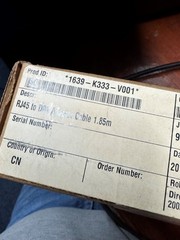 Lot of 8 New NCR 1639-K333 Male to DB9 Male Serial Receipt Printer 76&Prime; Cable