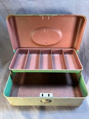 Vintage Wilco Cash Box Union Steel Chest Corp.