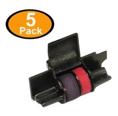 Ink Roller: IR40T BLACK/RED Compatible Replacement: 5 PACK – BRAND NEW