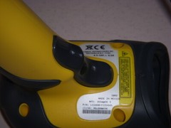 SYMBOL TECHNOLOGIES, INC. CORDED BARCODE SCANNER #LS3048-FZ20005, W/USB CABLE!
