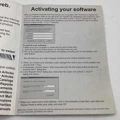 2000 Digital Convergence :Cue:C.A.T. Internet Software Installation Insert