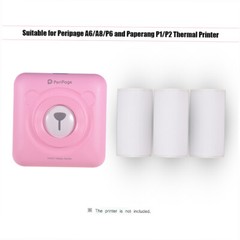 3Rolls Sticky Adress Printer Labels Thermal Paper f/ P1/P2 Printer V5V2