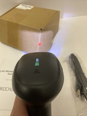 Alacrity 2D Wireless Barcode Scanner, 3-in-1 – NO Stand