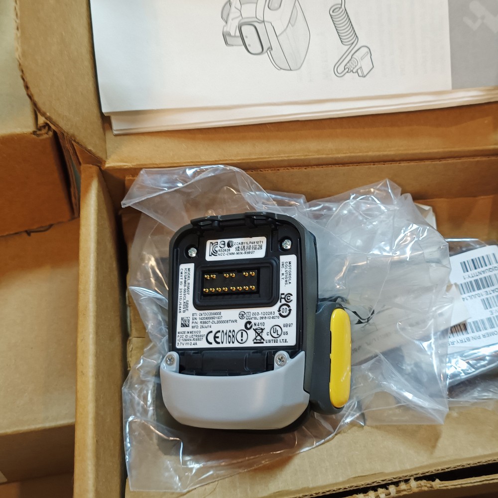 Symbol Motorola RS507 Wearable Finger 2D Barcode Scanner Bluetooth RS507-DL