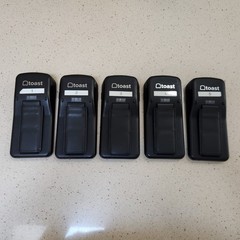 Lot of 5 Toast Go 2 Handheld POS Tablets TG200 with DTC200 Charging Dock