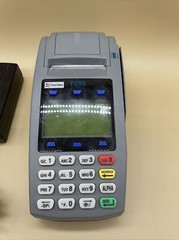 First Data FD-50 POS Credit Card Terminal & FD-10 Debit Card Pinpad **NO PLUG