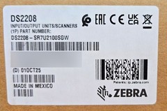 Zebra DS2208-SR7U2100SGW 1D/2D USB Barcode Scanner with Stand Black New