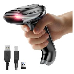 Eyoyo 1D 2D QR Code Wireless Barcode Scanner Library Warehouse Inventory Scanner