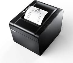 Rongta POS Printer, 80Mm USB Thermal Receipt Printer, Restaurant Kitchen Printer