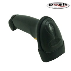 LOT OF 2- Symbol LS2208 1D Laser Barcode POS Scanner, Black & White Scanners