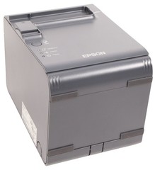 Epson TM-L90 Label Receipt Printer; E04 Ethernet Interface, Dark Grey (New)