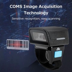 Wearable Type Barcode Scanner USB Wired 2.4G BT Three Mode Connection XOMN