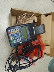 Hypercom T7Plus Credit Card Machine Reader Terminal Plus 14 Roll Terminal Paper