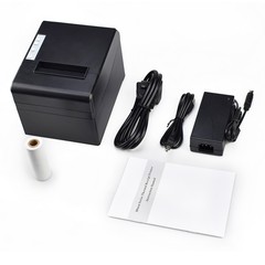 Thermal Receipt Printer 80mm Desktop Direct Thermal Printing USB Connection RRWE