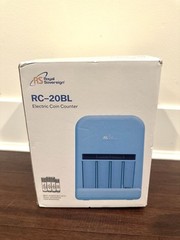 « Retro » Electronic Coin Counter/Sorter (RC-20BL)