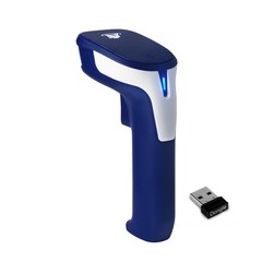 1D/2D Wireless Bluetooth Barcode Scanner: 3-in-1 Handheld, USB QR Code Reader