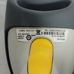 Lot of 2 Symbol LS2208-SR20261R & LS2208-SR20001R-UR Handheld Barcode Scanner