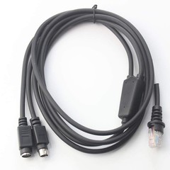 PS/2 KBW Keyboard Wedge Scanner Cable For Metrologic MS7120 MS9540 MS5145