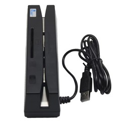 4-in-1 Multi Magnetic Card Reader EMV/ IC Chip/RFID/PSAM Reader Writer USB