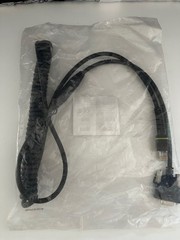 Motorola Symbol Barcode Scanner RS232 coiled cable CBA-RF3-C09ZAR Female Serial