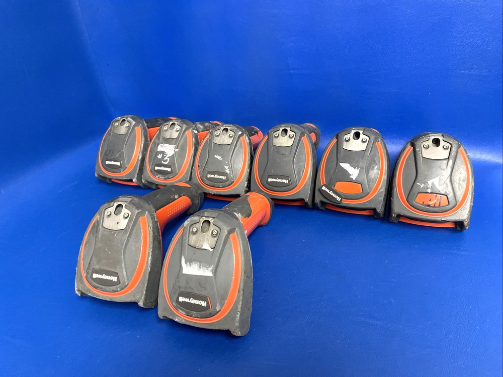 LOT OF 8X GENUINE Honeywell bar code Scanners E153740 – CORDLESS