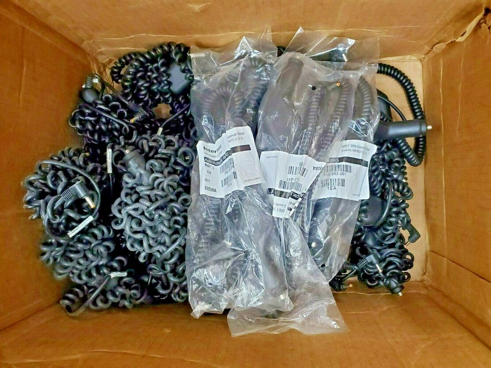 Lot of 29 – Intermec 852-052-201 Auto Car Power Adapter, RoHS