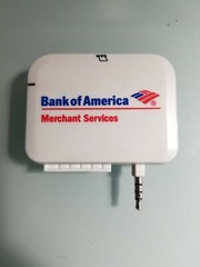 Bank of America Clover Go Chip Card Reader Swiper for Mobile Phone