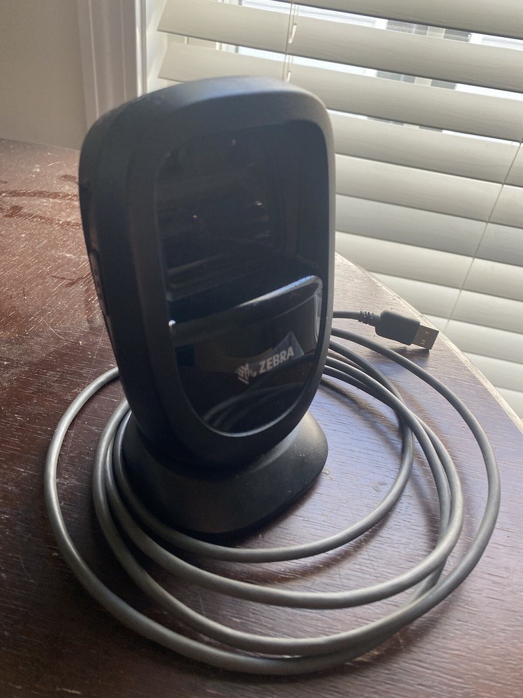 Zebra DS9308 1D/2D Presentation Barcode Scanner – Black