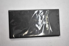 Set of 5 Black Restaurant Check Presenters Book Thank You Gold Lettering Folders